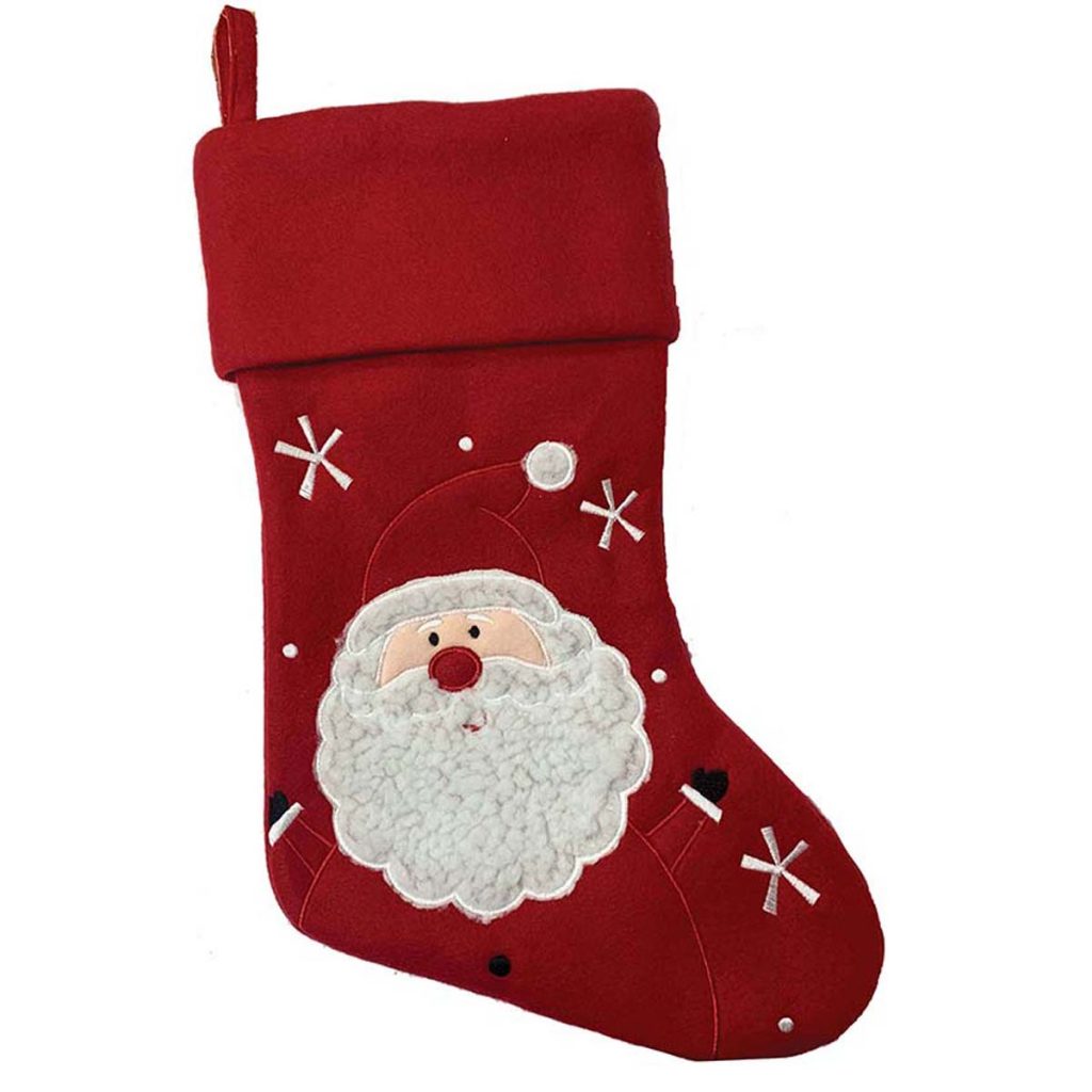 Luxury Santa Stocking 2 – Keen Print